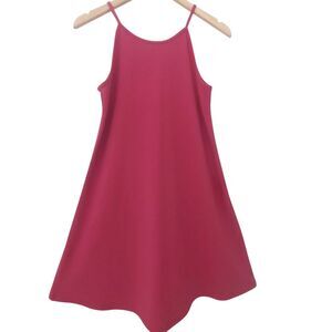Wallflower Sleeveless Hot Pink Mini Dress Size Small Fit & Flare Strappy Flowy
